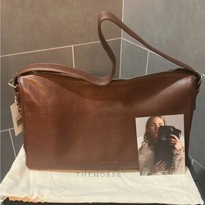 The Horse Lottie Handbag in Coffee